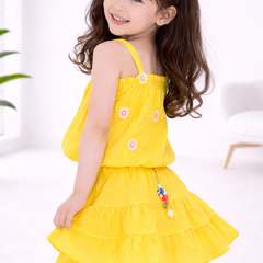 Sunshine Daisy Twirl Dress