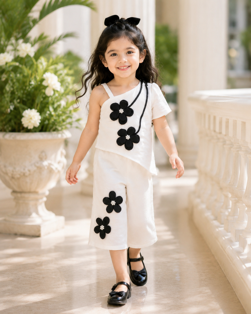 Noir Bloom Co-ord Set
