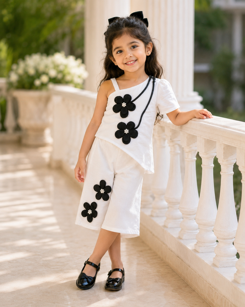 Noir Bloom Co-ord Set
