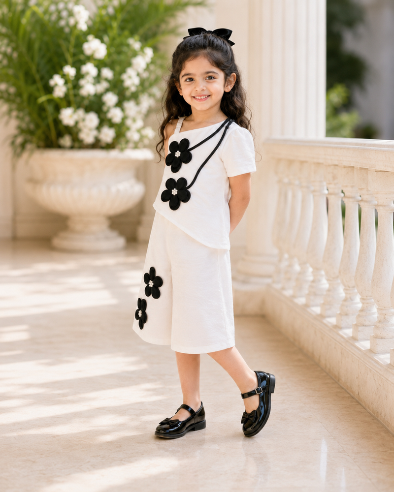 Noir Bloom Co-ord Set