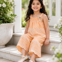 Peach Aura Co-ord Set