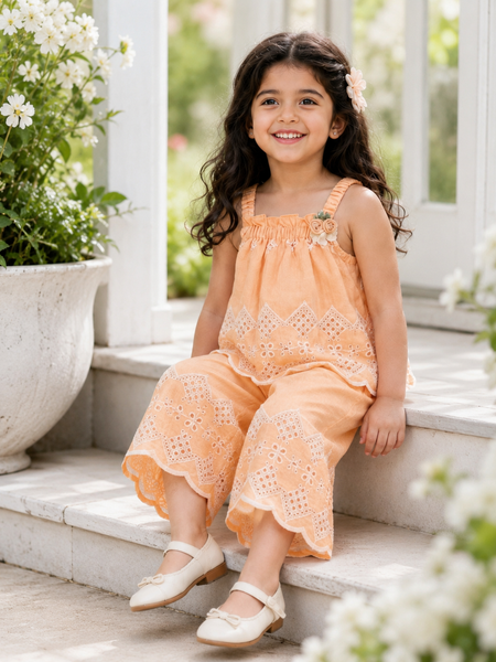 Peach Aura Co-ord Set