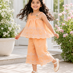 Peach Aura Co-ord Set