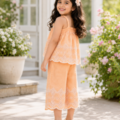 Peach Aura Co-ord Set