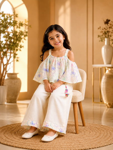 Pastel Petals Co-ord Set