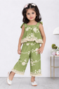 Olive Bloom Co-ord Set